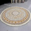Восточный Ковер Для Гостиной Дизайн 30545 Круг