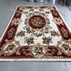 РОССИЙСКИЙ ЖАККАРДОВЫЙ КОВЕР КРАСНЫЙ МЕДАЛЬОН