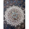Турецкий Ковер Для Медальон Дизайн 30573 Синий